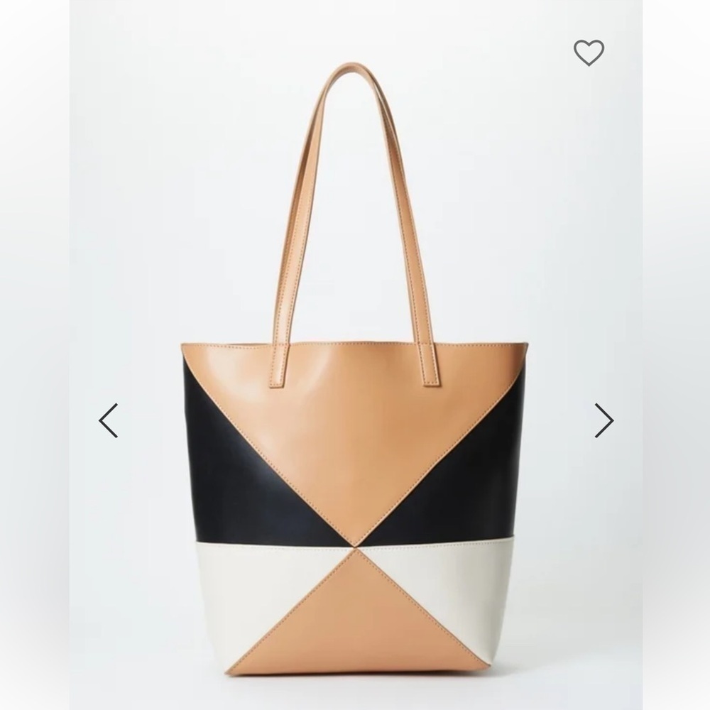 JustFab Colour Blocked Tote - NWT​ - Picture 3 of 7